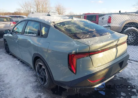 2025 Kia K4 Ex from USA, damaged, VIN 3KPFU4DE5SE219218